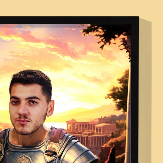 Le portrait royal : Romain - Imprimez avec votre photo 