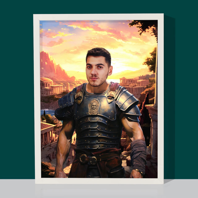 Le portrait royal : Romain - Imprimez avec votre photo 