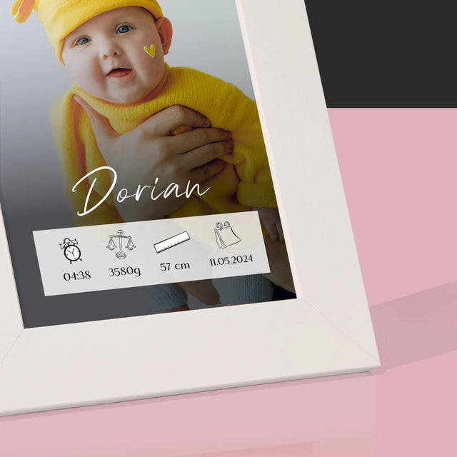 Acte De Naissance De L'Enfant: Métrique,  Cadre - Cadre Photo 