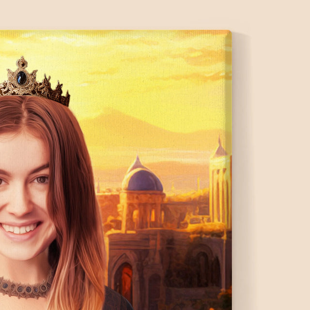 Le portrait royal : Duchesse - Imprimez avec votre photo 