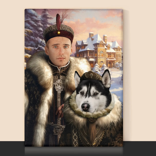 Portrait royal : Noblesse - Imprimez avec votre photo | FR