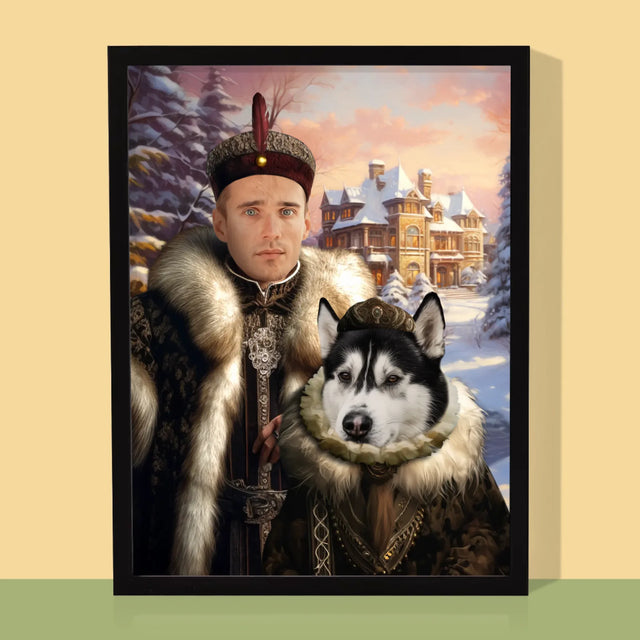 Portrait royal : Noblesse - Imprimez avec votre photo | FR