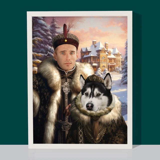 Portrait royal : Noblesse - Imprimez avec votre photo | FR