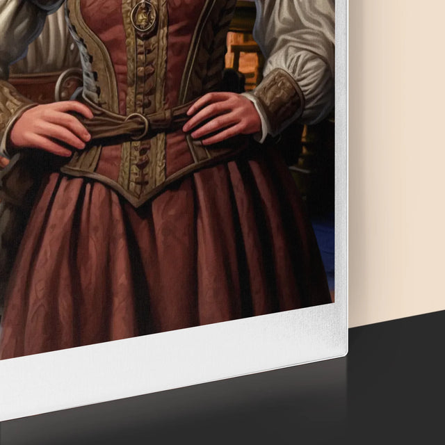 Portrait royal : Duo aristocratique - Imprimez avec votre photo | FR