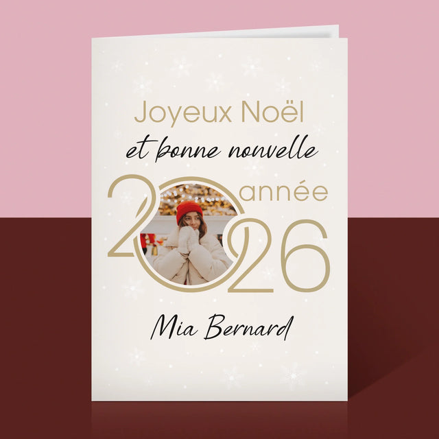 Le Collage Photo: Bonne Nouvelle Année - Carte De Vœux