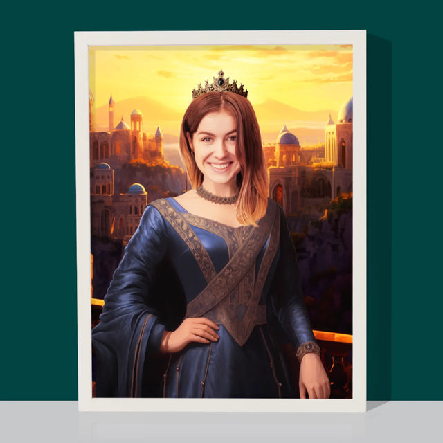 Le portrait royal : Duchesse - Imprimez avec votre photo 