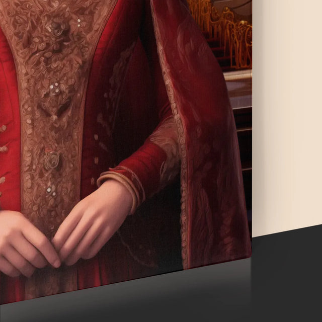 Portrait royal : Reine - Imprimez avec votre photo | FR