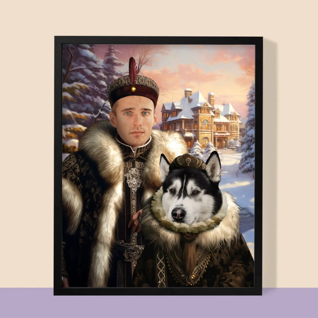 Portrait royal : Noblesse - Imprimez avec votre photo | FR