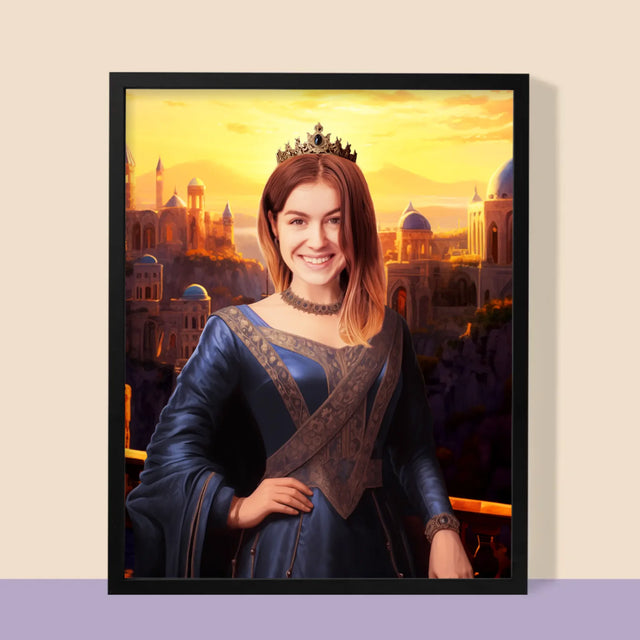 Le portrait royal : Duchesse - Imprimez avec votre photo 