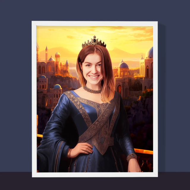 Le portrait royal : Duchesse - Imprimez avec votre photo 