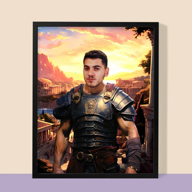 Le portrait royal : Romain - Imprimez avec votre photo 