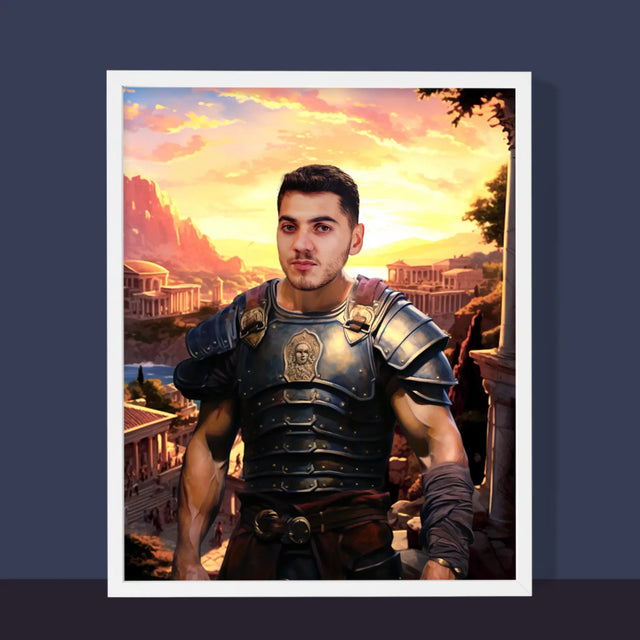 Le portrait royal : Romain - Imprimez avec votre photo 