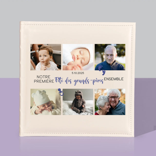 Le Collage Photo: La Première Fête Des Grand-Pères - Album De Photos