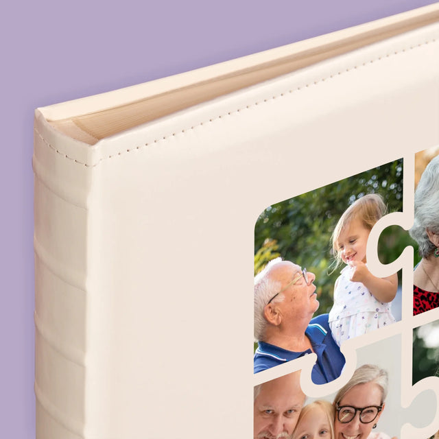 Le Collage Photo: Casse-Tête, Un Cœur Pour Grand-Papa - Album De Photos