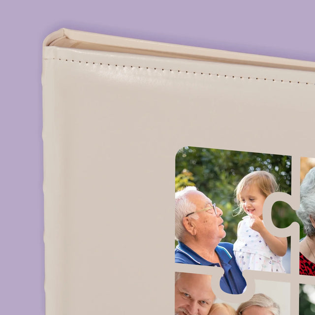 Le Collage Photo: Casse-Tête, Un Cœur Pour Grand-Papa - Album De Photos