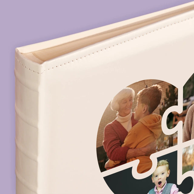 Le Collage Photo: Casse-Tête, Un Cœur Pour Grand-Mère - Album De Photos