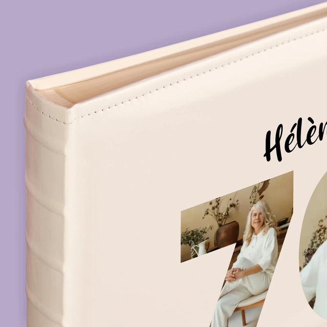 Collage Photo De Lettre: 70 Ans De Photos - Album De Photos