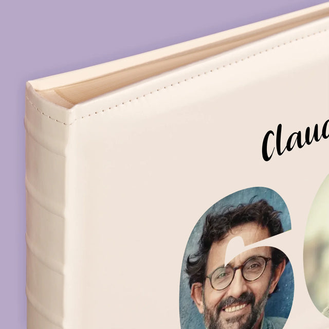 Collage Photo De Lettre: 60 Ans De Tes Photos - Album De Photos