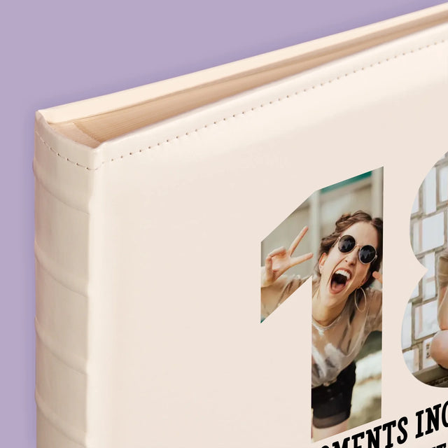 Collage Photo De Lettre: 18Ème Anniversaire - Album De Photos