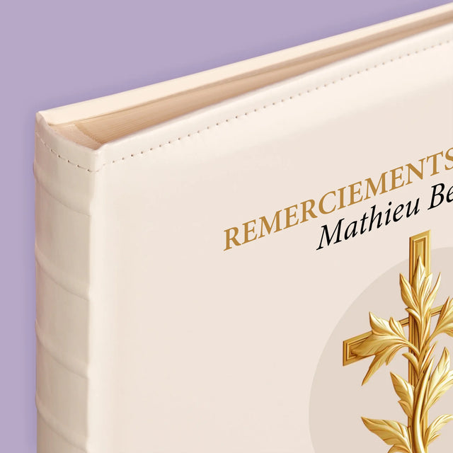Le Prénom Et Un Texte: Remerciements Au Prêtre  - Album De Photos