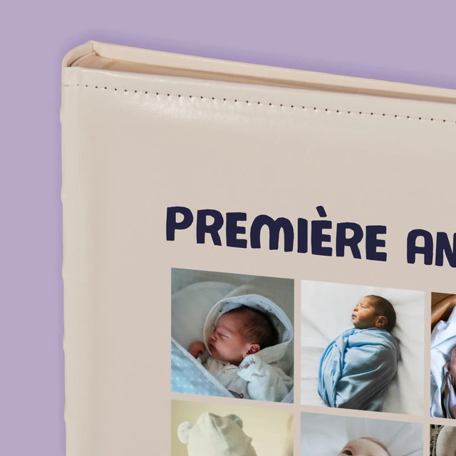 Le Collage Photo: Première Année De Vie - Album De Photos