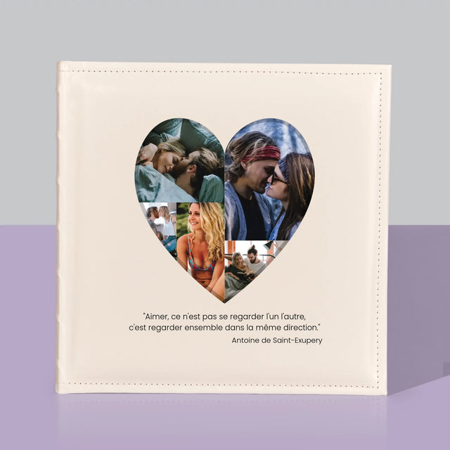 Le Collage Photo: Photos Dans Le Cœur - Album De Photos