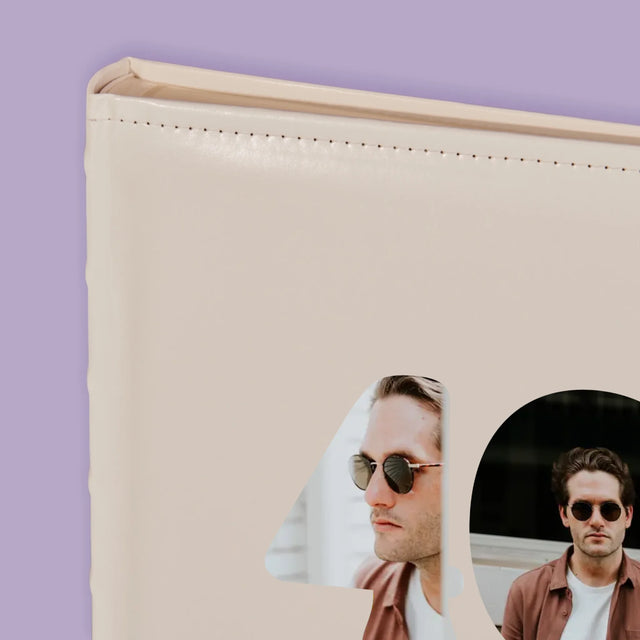 Collage Photo De Lettre: 40 Ans D'Expérience - Album De Photos