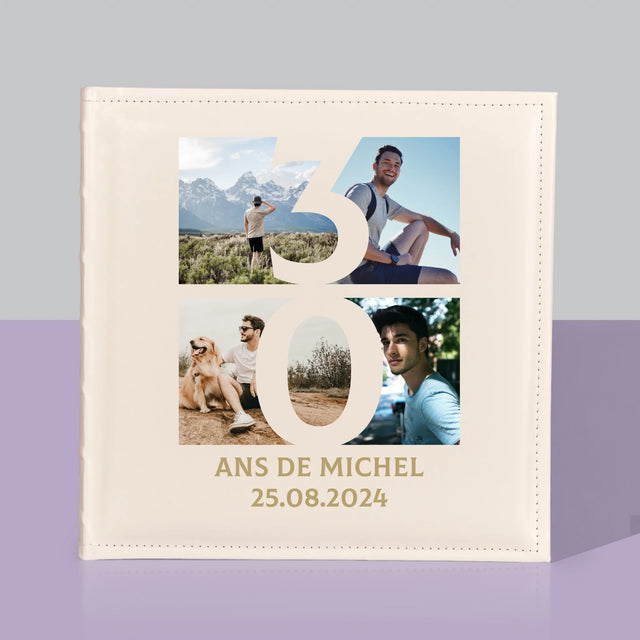 Le Collage Photo: 30 Ans Chiffre Photos - Album De Photos