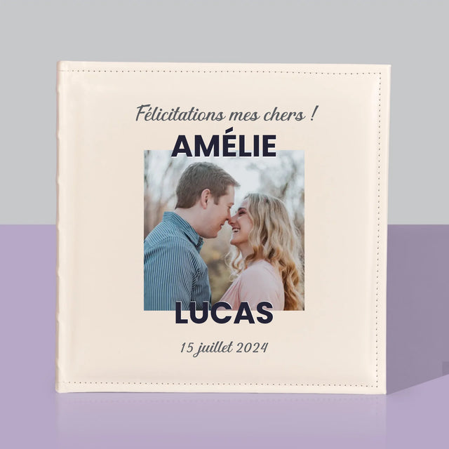 Photo Et Texte: Félicitations De Mariage - Album De Photos