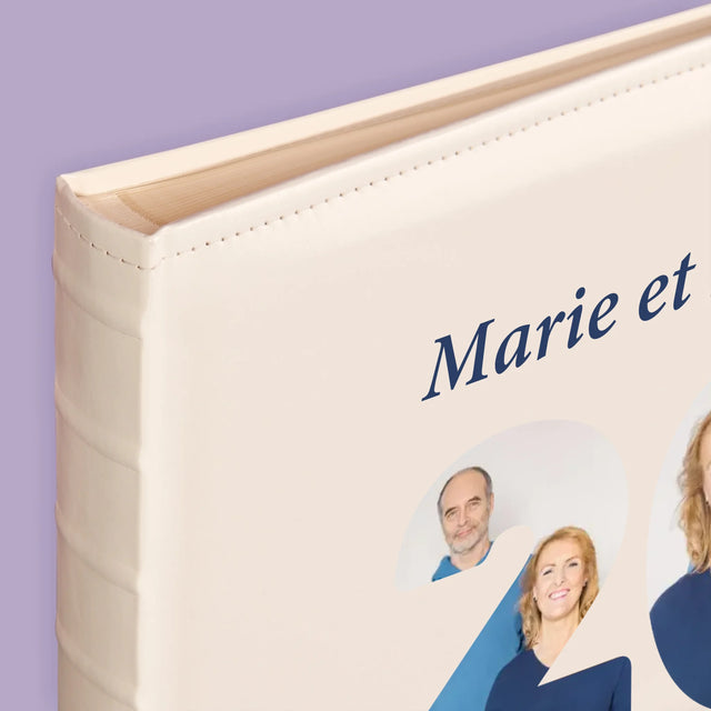 Collage Photo De Lettre: 20 Anniversaire De Mariage - Album De Photos