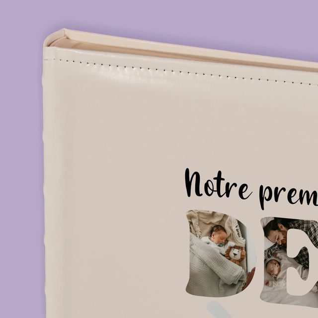 Collage Photo De Lettre: Notre Première Fête Des Pères - Album De Photos