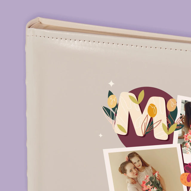 Collage Photo: Lettres Maman - Album De Photos