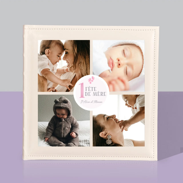 Collage Photo: Première Fête Des Mères - Album De Photos