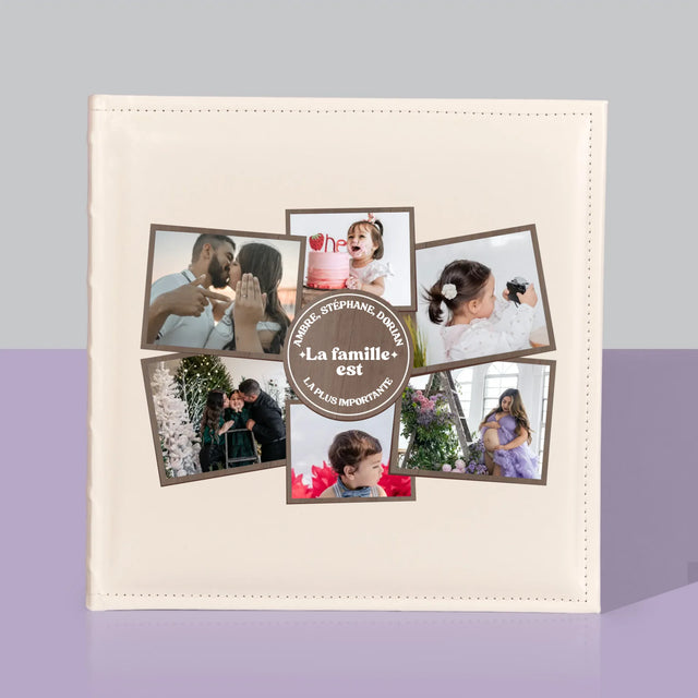Collage Photo: La Famille Est La Plus Importante - Album De Photos