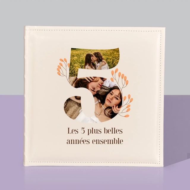 Collage Photo: Le 5Ème Anniversaire De Mariage - Album De Photos