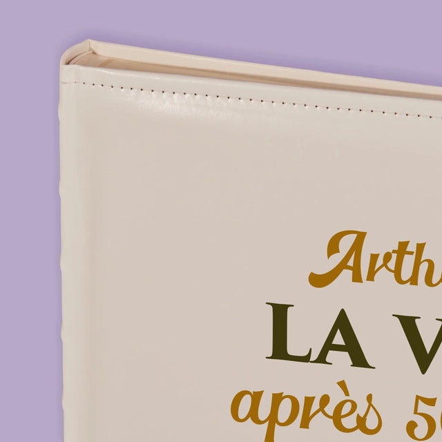 Collage Photo De Lettre: La Vie Commence À 50 Ans - Album De Photos