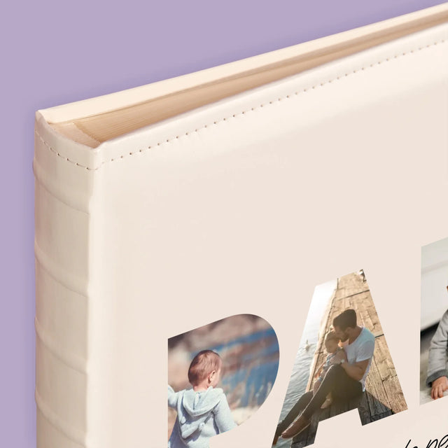 Collage Photo De Lettre: Mon Papa Extraordinaire - Album De Photos