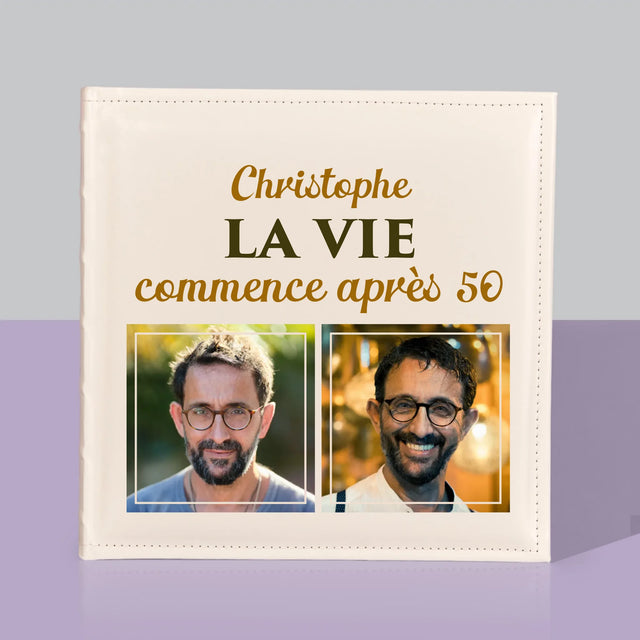 Collage Photo: Vie Commence À 50 - Album De Photos