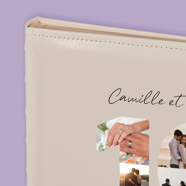 Collage Photo De Lettre: 10 Anniversaire De Mariage - Album De Photos