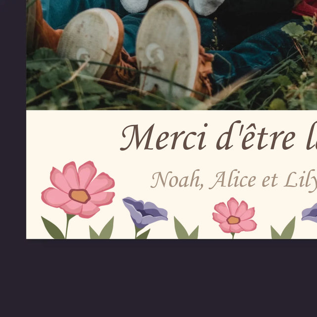 La Photo Et Un Texte: Un Souvenir Pour Les Grands-Parents - Calendrier Mural