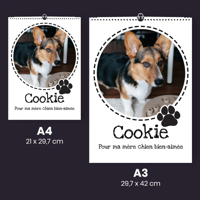La Photo Et Un Texte: Animal De Compagnie Bien-Aimé - Calendrier Mural