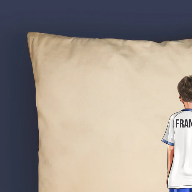 La Création Du Personnage: Super Footballeur - Coussin