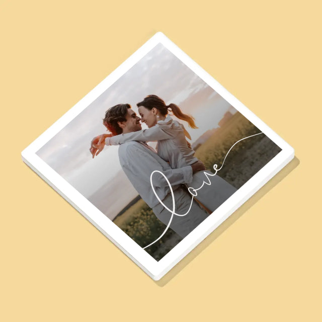 Zdjęcie: Love Napis - Podkładki Pod Kubki | DE