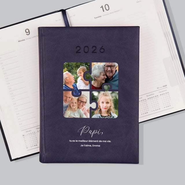 Le Collage Photo: Casse-Tête, Un Cœur Pour Grand-Papa - Agenda