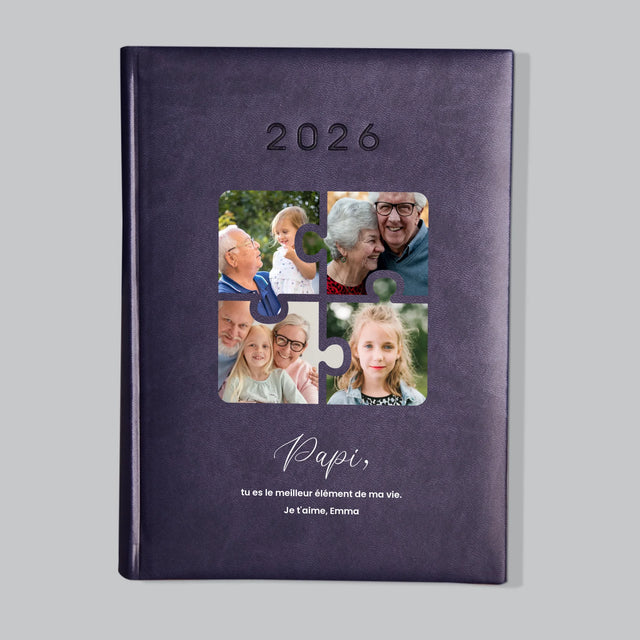 Le Collage Photo: Casse-Tête, Un Cœur Pour Grand-Papa - Agenda