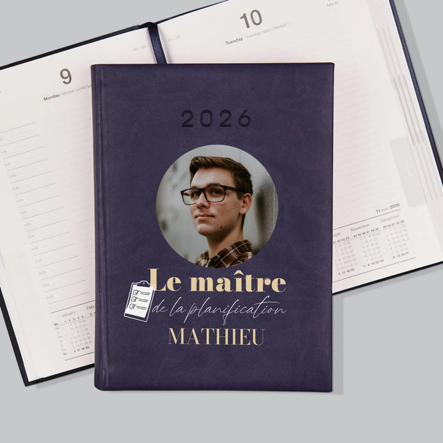 La Photo Et Un Texte: Maître De La Planification - Agenda