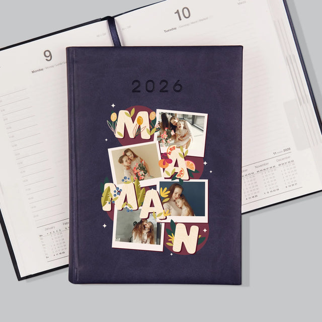 Le Collage Photo: Le Lettres Maman - Agenda