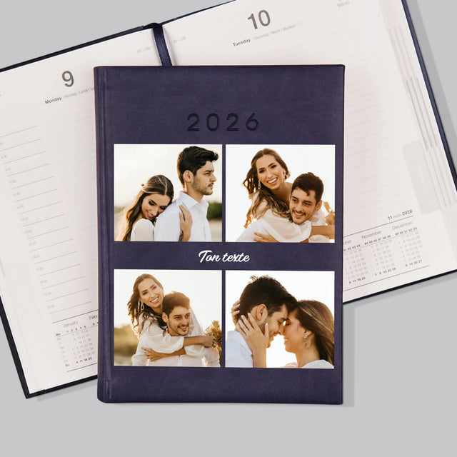 Le Collage Photo: Les 4 Photo Et Un Texte - Agenda