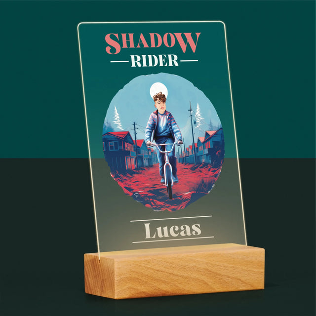 Ton Personnage: Shadow Rider - Impression Sur Verre Acrylique 