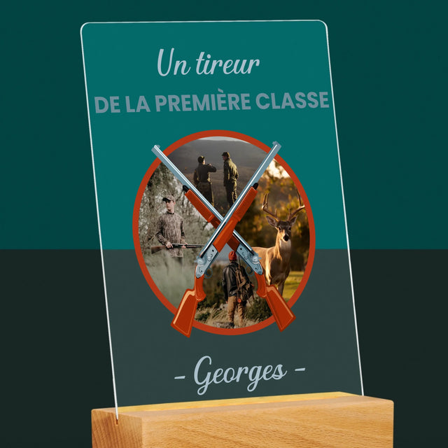 Le Collage Photo: Un Tireur De La Première Classe - Impression Sur Verre Acrylique 